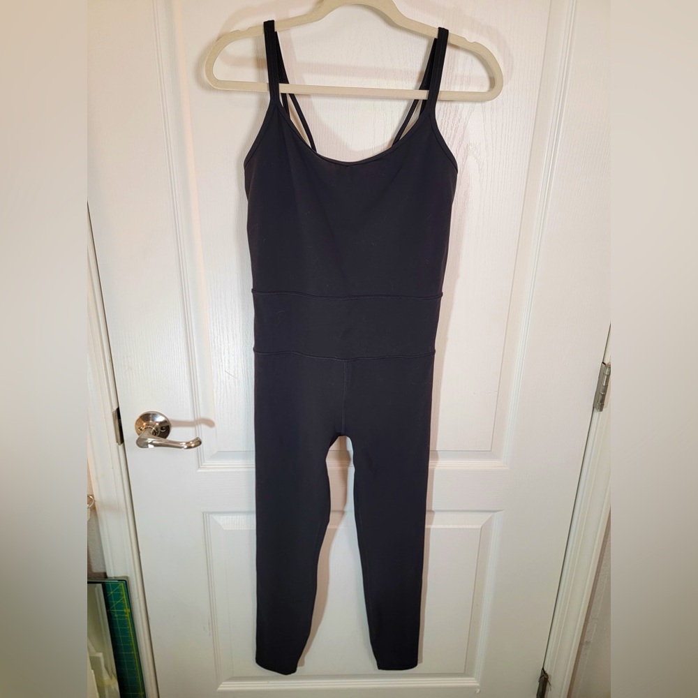 Vuori Mindset Jumpsuit•Open Back Performance Onesie•Black•FLAWLESS•Medium - Picture 4 of 15